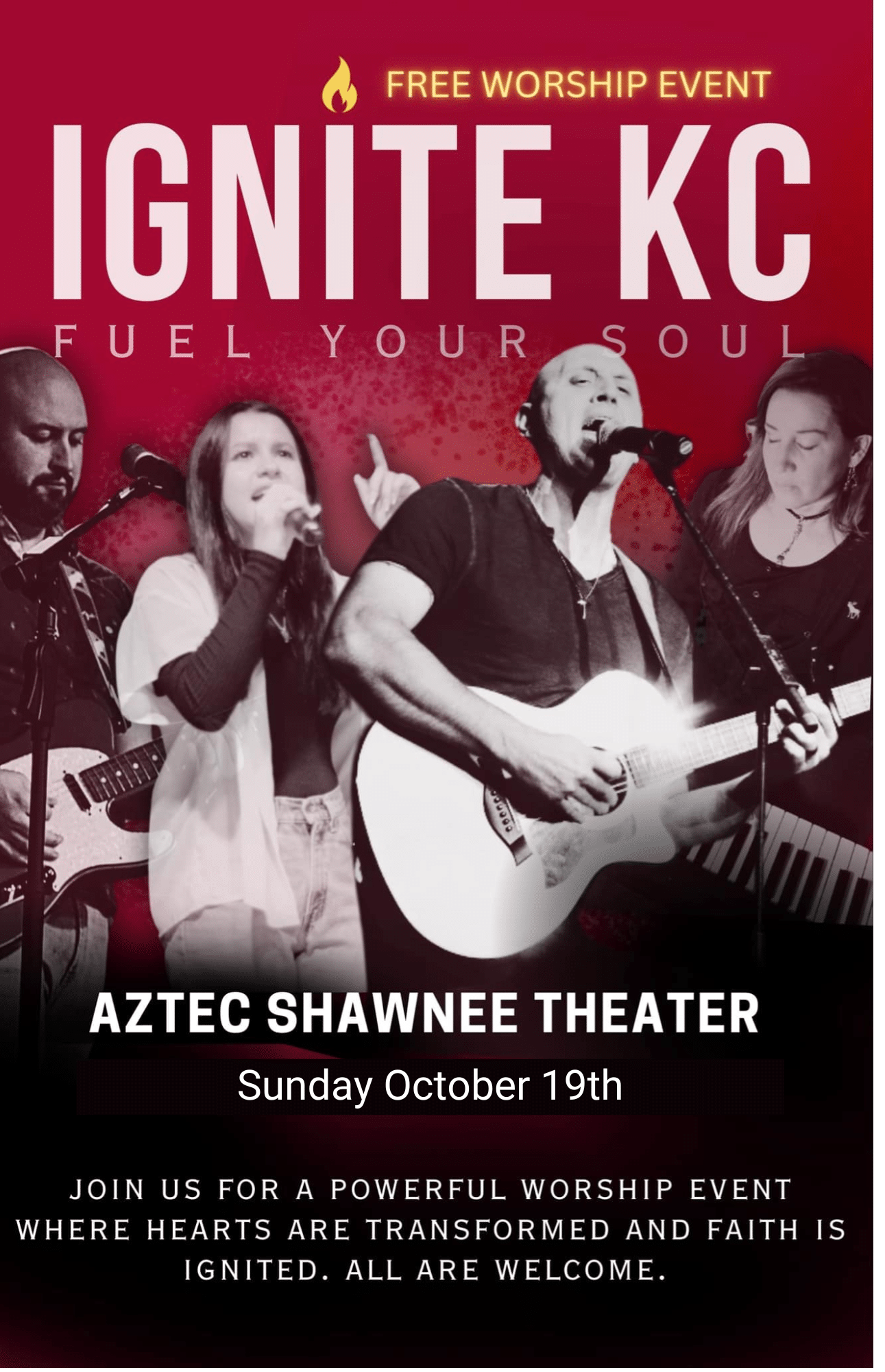 Ignite KC event flyer 2025 NO TIME